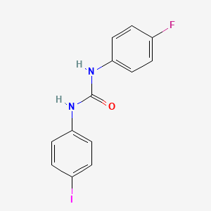 B3830416 N-(4-fluorophenyl)-N'-(4-iodophenyl)urea CAS No. 199585-06-3