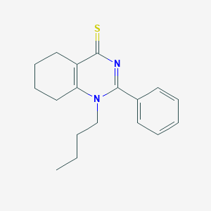 B383053 1-butyl-2-phenyl-5,6,7,8-tetrahydro-4(1H)-quinazolinethione CAS No. 385374-25-4