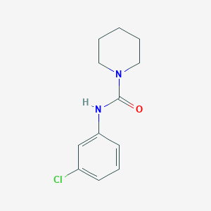molecular formula C12H15ClN2O B3830664 N-(3-chlorophenyl)-1-piperidinecarboxamide CAS No. 3023-72-1