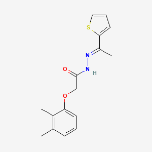 2-(2,3-dimethylphenoxy)-N'-[1-(2-thienyl)ethylidene]acetohydrazide