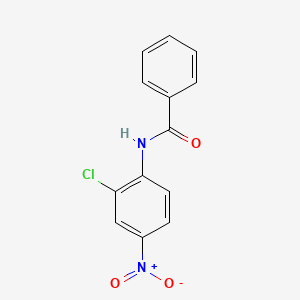 molecular formula C13H9ClN2O3 B3830904 N-(2-chloro-4-nitrophenyl)benzamide CAS No. 64160-38-9