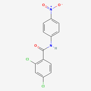 molecular formula C13H8Cl2N2O3 B3830923 2,4-dichloro-N-(4-nitrophenyl)benzamide CAS No. 7506-43-6