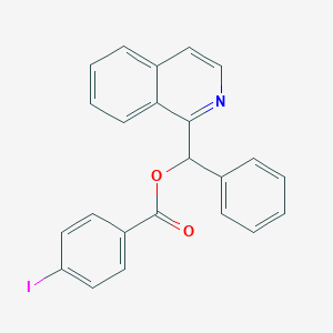 Isoquinolylphenylmethyl 4-iodobenzoate