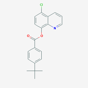 5-Chloro-8-quinolinyl 4-tert-butylbenzoate