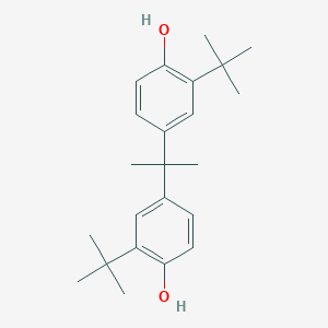molecular formula C23H32O2 B038312 2,2-双(4-羟基-3-叔丁基苯基)丙烷 CAS No. 79-96-9