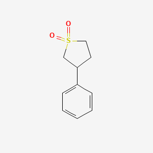 molecular formula C10H12O2S B3831219 3-phenyltetrahydrothiophene 1,1-dioxide CAS No. 16766-64-6