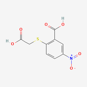 2-[(carboxymethyl)thio]-5-nitrobenzoic acid