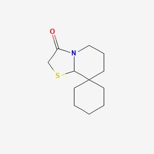 dihydro-5'H-spiro[cyclohexane-1,8'-[1,3]thiazolo[3,2-a]pyridin]-3'(2'H)-one