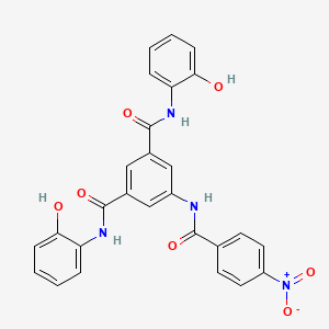 N,N'-bis(2-hydroxyphenyl)-5-[(4-nitrobenzoyl)amino]isophthalamide