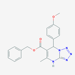 Benzyl 7-(4-methoxyphenyl)-5-methyl-4,7-dihydrotetraazolo[1,5-a]pyrimidine-6-carboxylate