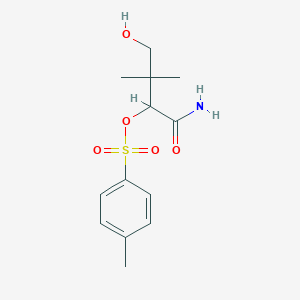 1-(aminocarbonyl)-3-hydroxy-2,2-dimethylpropyl 4-methylbenzenesulfonate