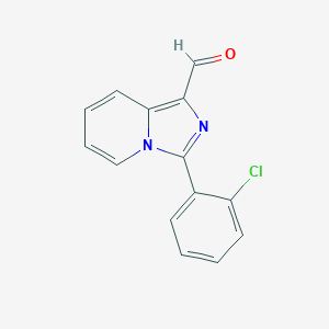 3-(2-Chlorophenyl)imidazo[1,5-a]pyridine-1-carbaldehyde