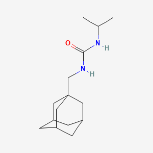 molecular formula C15H26N2O B3831564 N-(1-adamantylmethyl)-N'-isopropylurea 