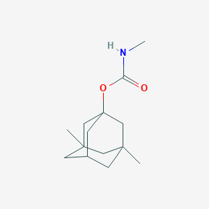 molecular formula C14H23NO2 B3831588 3,5-dimethyl-1-adamantyl methylcarbamate 