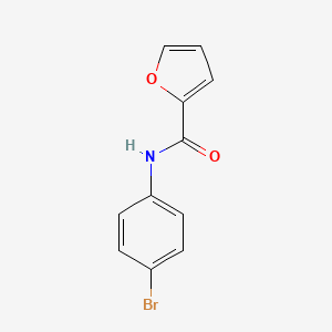 molecular formula C11H8BrNO2 B3831901 N-(4-bromophenyl)-2-furamide CAS No. 58050-53-6
