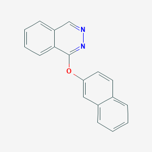molecular formula C18H12N2O B383192 1-(Naphthalen-2-yloxy)phthalazine CAS No. 379245-97-3