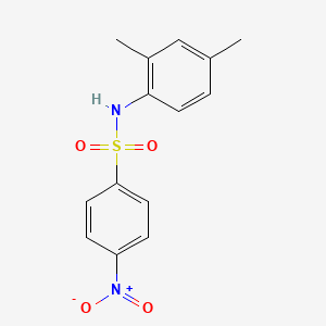 molecular formula C14H14N2O4S B3831927 N-(2,4-dimethylphenyl)-4-nitrobenzenesulfonamide 