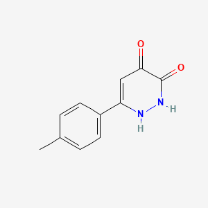 molecular formula C11H10N2O2 B3832118 6-(4-methylphenyl)-1,2-dihydro-3,4-pyridazinedione CAS No. 139262-29-6