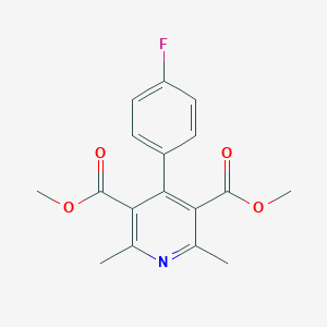 Dimethyl 4-(4-fluorophenyl)-2,6-dimethylpyridine-3,5-dicarboxylate