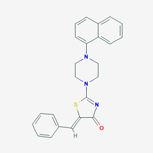 5-benzylidene-2-[4-(1-naphthyl)-1-piperazinyl]-1,3-thiazol-4(5H)-one