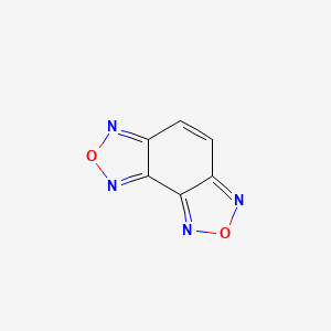 molecular formula C6H2N4O2 B3832757 [1,2,5]恶二唑并[3,4-e][2,1,3]苯并恶二唑 