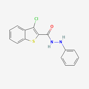 3-chloro-N'-phenyl-1-benzothiophene-2-carbohydrazide