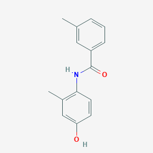 N-(4-hydroxy-2-methylphenyl)-3-methylbenzamide