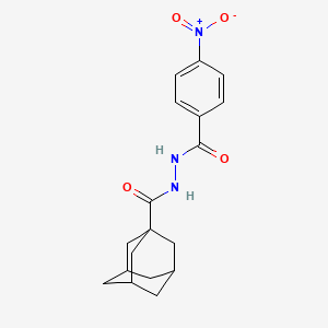N'-(4-nitrobenzoyl)-1-adamantanecarbohydrazide