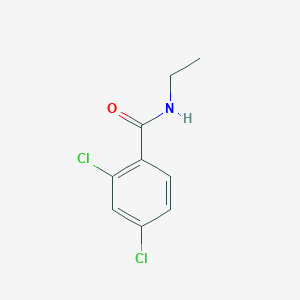molecular formula C9H9Cl2NO B3833139 2,4-dichloro-N-ethylbenzamide CAS No. 66896-66-0