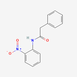 molecular formula C14H12N2O3 B3833165 N-(2-nitrophenyl)-2-phenylacetamide CAS No. 1504-26-3