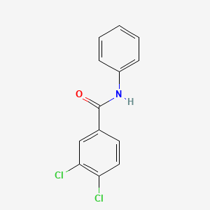 molecular formula C13H9Cl2NO B3833171 3,4-dichloro-N-phenylbenzamide CAS No. 5246-12-8