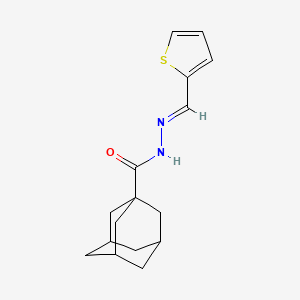 N'-(2-thienylmethylene)-1-adamantanecarbohydrazide