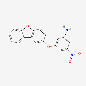 3-(dibenzo[b,d]furan-2-yloxy)-5-nitroaniline