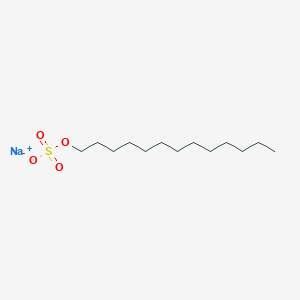 molecular formula C13H28NaO4S B038335 Tridecil sulfato de sodio CAS No. 3026-63-9