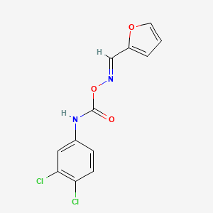 [(E)-furan-2-ylmethylideneamino] N-(3,4-dichlorophenyl)carbamate