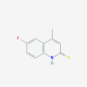 6-Fluoro-4-methylquinoline-2-thiol