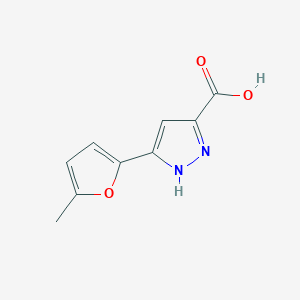 3-(5-methyl-2-furyl)-1H-pyrazole-5-carboxylic acid