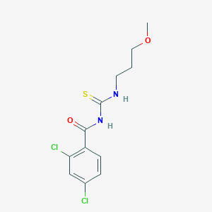 2,4-dichloro-N-(3-methoxypropylcarbamothioyl)benzamide