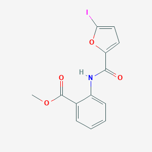 Methyl 2-[(5-iodofuran-2-carbonyl)amino]benzoate