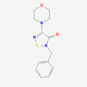 2-Benzyl-4-morpholin-4-yl-1,2,5-thiadiazol-3-one