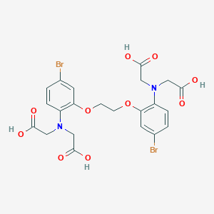 molecular formula C22H22Br2N2O10 B038350 5,5'-Dibromo-bapta CAS No. 111248-72-7