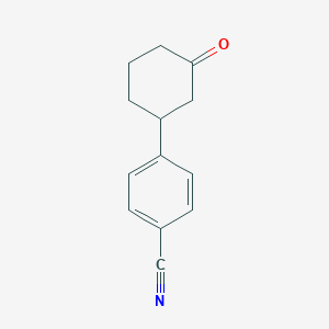 4-(3-Oxocyclohexyl)benzonitrile