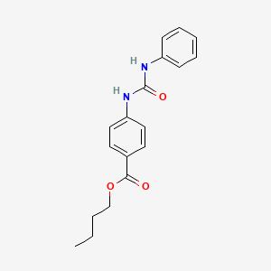 butyl 4-[(anilinocarbonyl)amino]benzoate