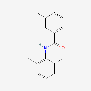 molecular formula C16H17NO B3835440 N-(2,6-dimethylphenyl)-3-methylbenzamide 