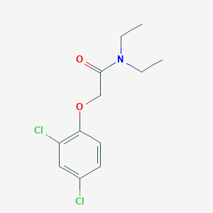 molecular formula C12H15Cl2NO2 B3835447 2-(2,4-dichlorophenoxy)-N,N-diethylacetamide 