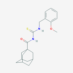 N-(1-adamantylcarbonyl)-N'-(2-methoxybenzyl)thiourea