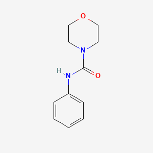 molecular formula C11H14N2O2 B3835959 N-phenyl-4-morpholinecarboxamide CAS No. 4559-92-6