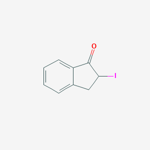 molecular formula C9H7IO B038360 2-碘-1-茚酮 CAS No. 113021-30-0