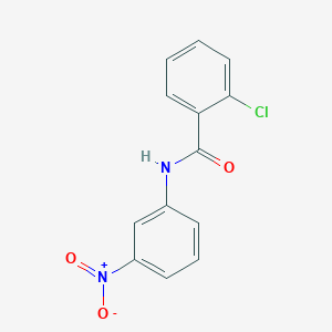molecular formula C13H9ClN2O3 B3836250 2-chloro-N-(3-nitrophenyl)benzamide CAS No. 90665-30-8