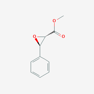 molecular formula C10H10O3 B038363 methyl (2S,3S)-3-phenyloxirane-2-carboxylate CAS No. 115794-68-8